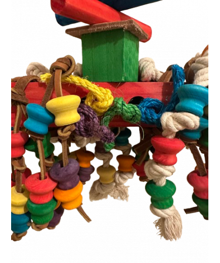 Parrot-Supplies Rocket Mega Wooden Blocks XXL Macaw Parrot Toy Parrot-Supplies Rocket Mega Wooden Blocks XXL Macaw Parrot Toy